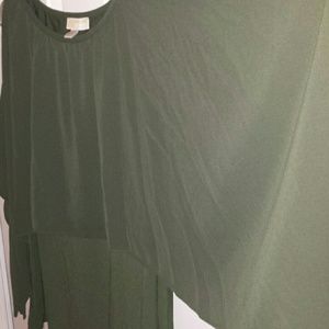 Michael Kors plus top Olive Green